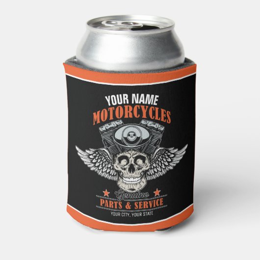 Aangepaste motorfiets van motorfiets met motorfiet blikjeskoeler (Blikje Achterkant)