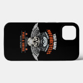 Aangepaste motorfiets van motorfiets met motorfiet Case-Mate iPhone case (Achterkant (horizontaal))