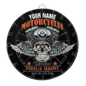 Aangepaste motorfiets van motorfiets met motorfiet dartbord (Voorkant)