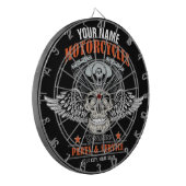 Aangepaste motorfiets van motorfiets met motorfiet dartbord (Voorkant Links)