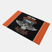 Aangepaste motorfiets van motorfiets met motorfiet deurmat (Schuin)