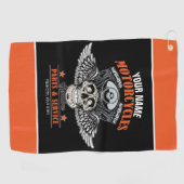 Aangepaste motorfiets van motorfiets met motorfiet golfhanddoek (Horizontaal)