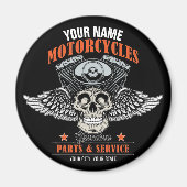 Aangepaste motorfiets van motorfiets met motorfiet magneet (Voorkant)