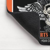 Aangepaste motorfiets van motorfiets met motorfiet muismat (Hoek)