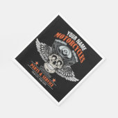 Aangepaste motorfiets van motorfiets met motorfiet servet (Hoek)