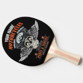 Aangepaste motorfiets van motorfiets met motorfiet tafeltennisbatje (Zijkant)