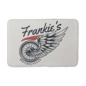 Aangepaste motorfietsen die bietenwinkel met vlieg badmat (Voorkant)