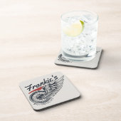 Aangepaste motorfietsen die bietenwinkel met vlieg bier onderzetter (Rechterzijde)