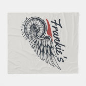 Aangepaste motorfietsen die bietenwinkel met vlieg fleece deken (Voorkant (Horizontaal))