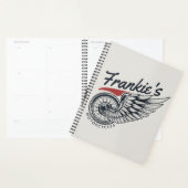 Aangepaste motorfietsen die bietenwinkel met vlieg planner (Display)