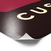 Aangepaste motorfietsen foto afdruk (Hoek)