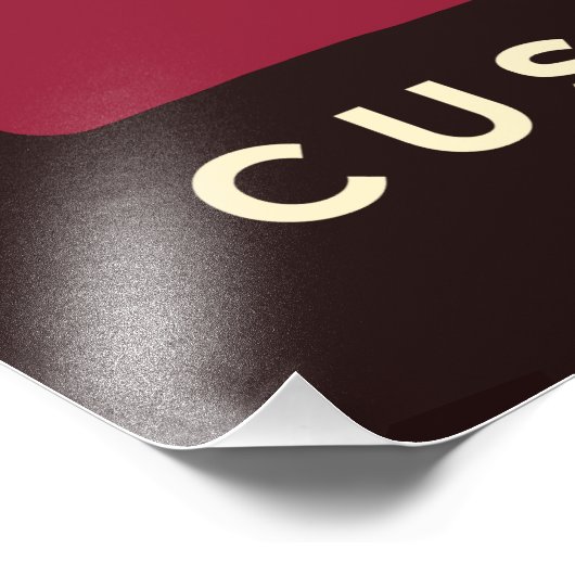 Aangepaste motorfietsen foto afdruk (Hoek)