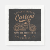 Aangepaste motorfietsen servet (Voorkant)