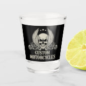 Aangepaste motorfietsen shot glas (Voorkant)