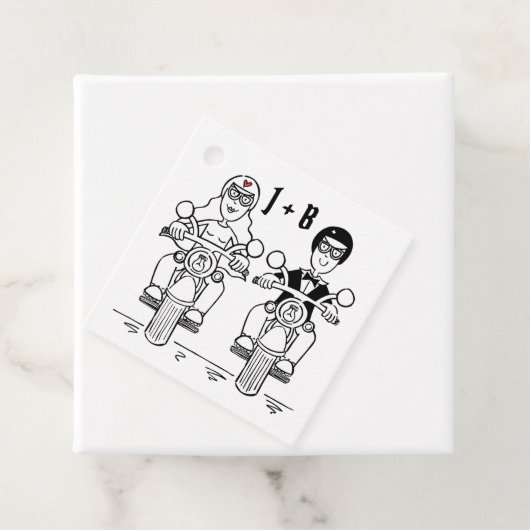 Aangepaste motorfietsen voor Labels die het huweli (In situ)