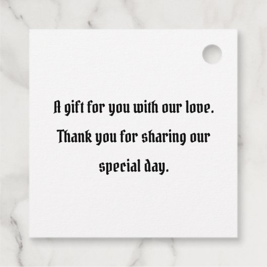 Aangepaste motorfietsen voor Labels die het huweli (Achterkant)