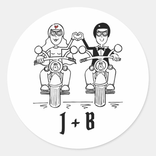 Aangepaste motorfietsen voor weddenschappen ronde sticker (Voorkant)
