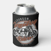 Aangepaste motorfietsLegendary Rider Biker NAAM Blikjeskoeler (Blikje Voorkant)