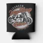 Aangepaste motorfietsLegendary Rider Biker NAAM Blikjeskoeler (Voorkant)