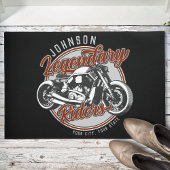 Aangepaste motorfietsLegendary Rider Biker NAAM Deurmat