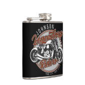 Aangepaste motorfietsLegendary Rider Biker NAAM Heupfles (Rechts)