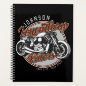 Aangepaste motorfietsLegendary Rider Biker NAAM Planner (Voorkant)