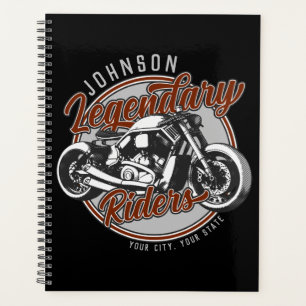 Aangepaste motorfietsLegendary Rider Biker NAAM Planner
