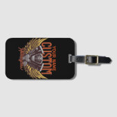 Aangepaste motorrijwielen Eagle Wings Biker Garage Bagagelabel (Voorkant (horizontaal))