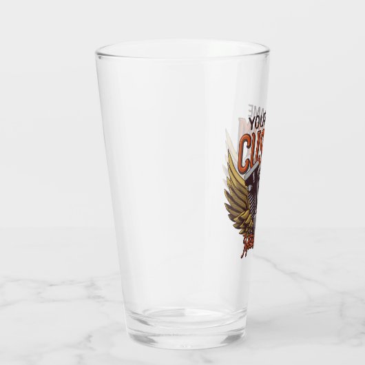 Aangepaste motorrijwielen Eagle Wings Biker Garage Glas (Rechts)