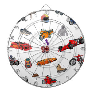 Aangepaste motorsport & Racing Patroon Ping Pong P Dartbord