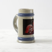 Aangepaste motortegel voor motorcyberontwerp bierpul (Voorkant links)