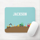 Aangepaste motorvoertuigbakken voor kabelbouwvoert muismat (Met muis)