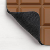Aangepaste mousepad met "Chocolate Bar" Muismat (Hoek)