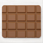 Aangepaste mousepad met "Chocolate Bar" Muismat (Voorkant)