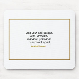 Aangepaste mousepad met uw kunstwerk muismat