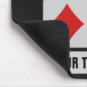 Aangepaste mousepad voor kaartspeler muismat (Hoek)