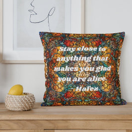 Aangepaste mozaïek patroon Nowruz Perzisch Nieuwja Kussen