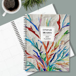 Aangepaste mozaïek planner<br><div class="desc">Deze unieke planner is versierd met een kleurrijk mozaïek. Gemakkelijk aan te passen met jouw naam en jaar. Gebruik de bewerkingsoptie om de tekstgrootte,  -stijl of -kleur te wijzigen. Omdat we ons kunstwerk creëer,  zult u dit exacte afbeelding van andere ontwerpers niet vinden. Origineel mozaïek © Michele Davies.</div>