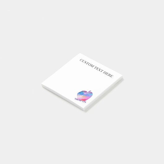 Aangepaste mozaïekappelleraar Postit Notes (Schuin)