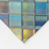 Aangepaste mozaïekkunst met eigen cadeautjes voor fleece deken (Hoek)