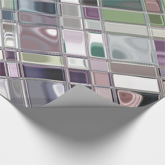 Aangepaste mozaïektegel cadeaupapier (Hoek)