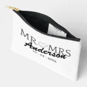 Aangepaste Mr en Mrs Bruiloft Familie cadeau Etui (Open)