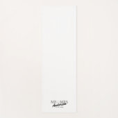 Aangepaste Mr en Mrs Bruiloft Familie cadeau Yogamat (Voorkant)