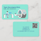 Aangepaste MRI QR Visitekaartje (Voorkant / Achterkant)