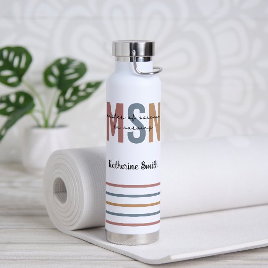 Aangepaste MSN Master of Science in Verpleegkunde  Waterfles (Yoga)