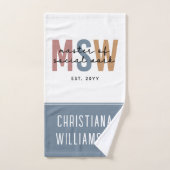 Aangepaste MSW Master of Social Work Retro Afstude Handdoek (Handdoek)