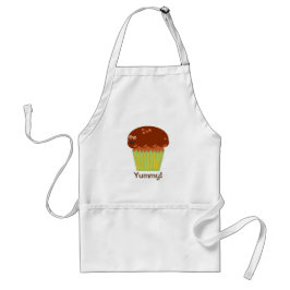 Aangepaste Muffin Pal Fun Breakfast Cartoon Standaard Schort