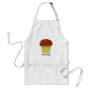 Aangepaste Muffin Pal Fun Breakfast Cartoon Standaard Schort