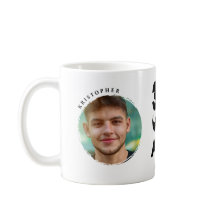 Aangepaste mug 30 jaar oud 2 foto's vooraf