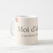 aangepaste mug koffiemok (Voorkant links)